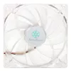 Ventola per case SilverStone SST-FN121-P-GL 120mm LED - bianco