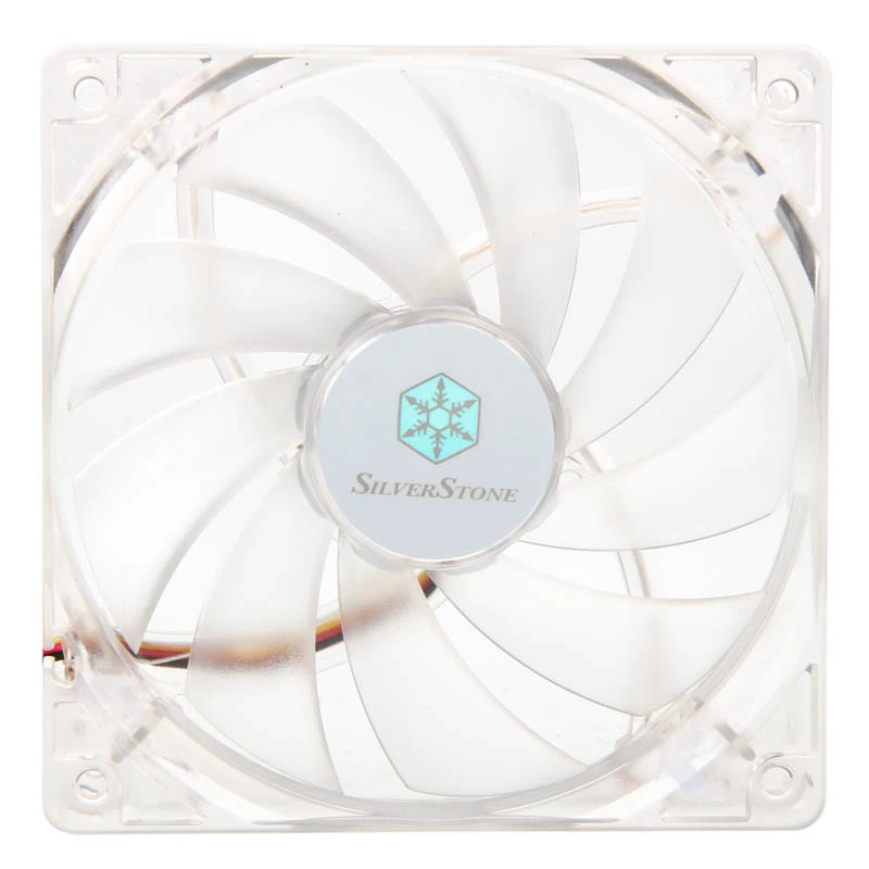 Ventola per case SilverStone SST-FN121-P-GL 120mm LED - bianco
