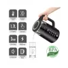 Bollitore elettrico Forme FKG-4017 1,7L 2200W nero