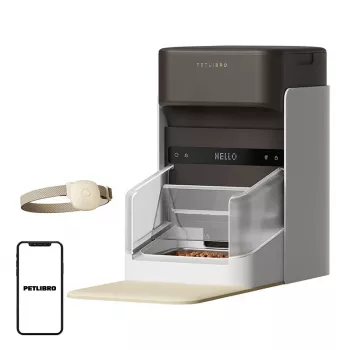 Distributore smart RFID per cibo Petlibro con collare, 3L