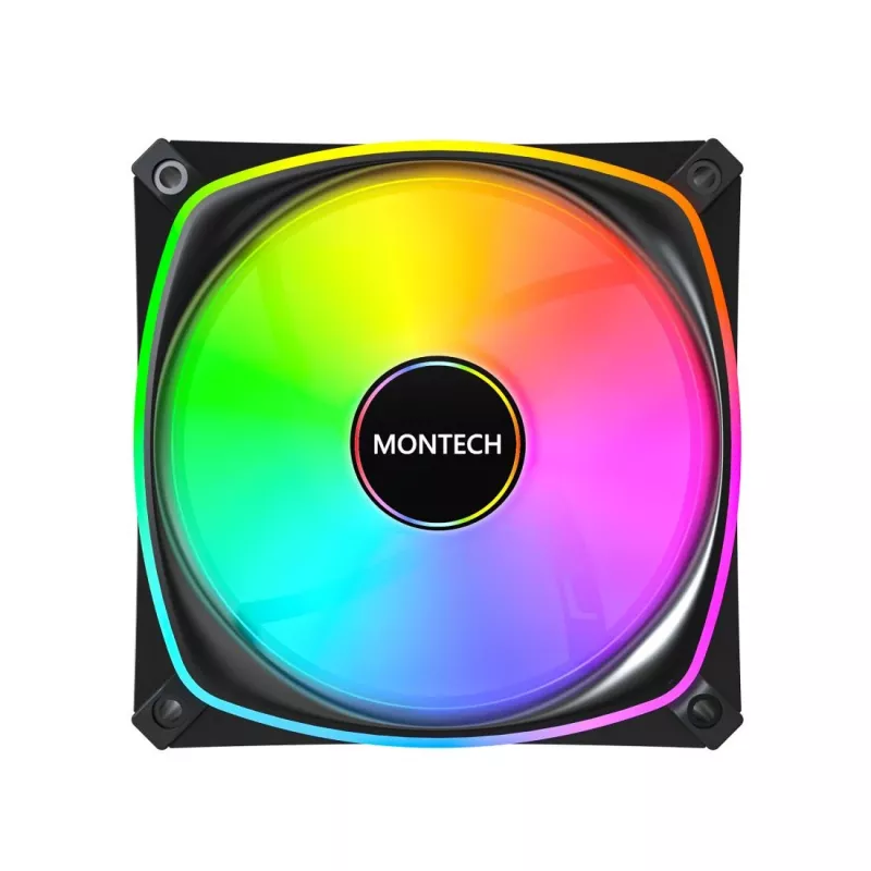 MONTECH AX120 PRO nero 120mm ARGB confezione da 3
