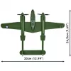 COBI Lockheed P-38 Lightning. Tipo di prodotto: mattoncini, Età minima consigliata: 7 anni, Tema: forze armate, Numero di pezzi: 332 pz.