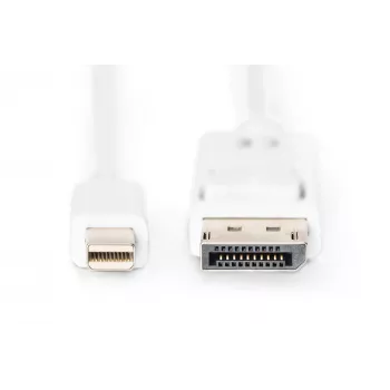 Cavo di collegamento DisplayPort Digitus AK-340102-010-W