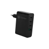 NATEC NUC-2234 caricabatterie per dispositivi mobili laptop, smartphone nero AC ricarica rapida indoor
