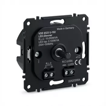 BUSCH JAEGER inserto - dimmer con azionamento rotante 100W/VA - incasso
