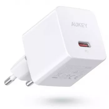 Mini caricabatterie da parete PA-Y20S bianco 1xUSB-C 20W PD Power Delivery