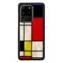Custodia protettiva iKins per Samsung Galaxy S20 Ultra — Mondrian nero