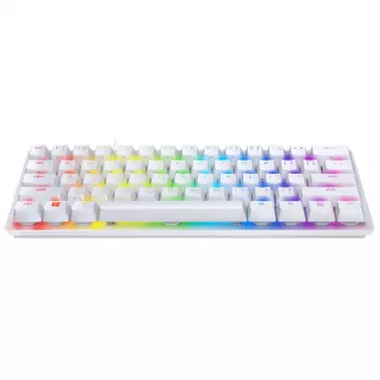Razer Huntsman Mini Tastiera Gaming USB QWERTY inglese bianco