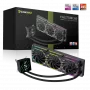 Gamemax | Dissipatore a liquido per CPU | HAILSTORM 360 LCD | nero