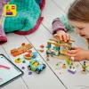 LEGO Friends Chiosco frullati sulla spiaggia set di gioco per bambini con cibo giocattolo idea regalo per ragazze e ragazzi dai 6 anni con 2 mini bambole una figura di tartaruga e una