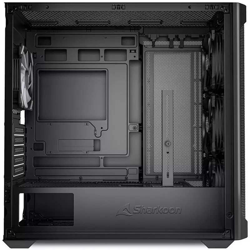 Sharkoon MK4W RGB Strip Micro Tower nero