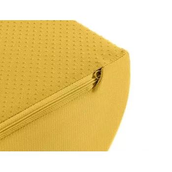Leitz Ergo Cosy poggiapiedi da scrivania, giallo, 405 mm, 260 mm, 140 mm, 550 g, plastica