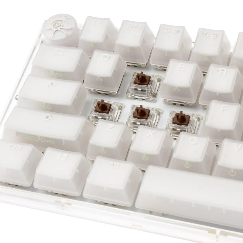Tastiera Ducky One 3 Aura bianco Mini gaming USB QWERTY US International