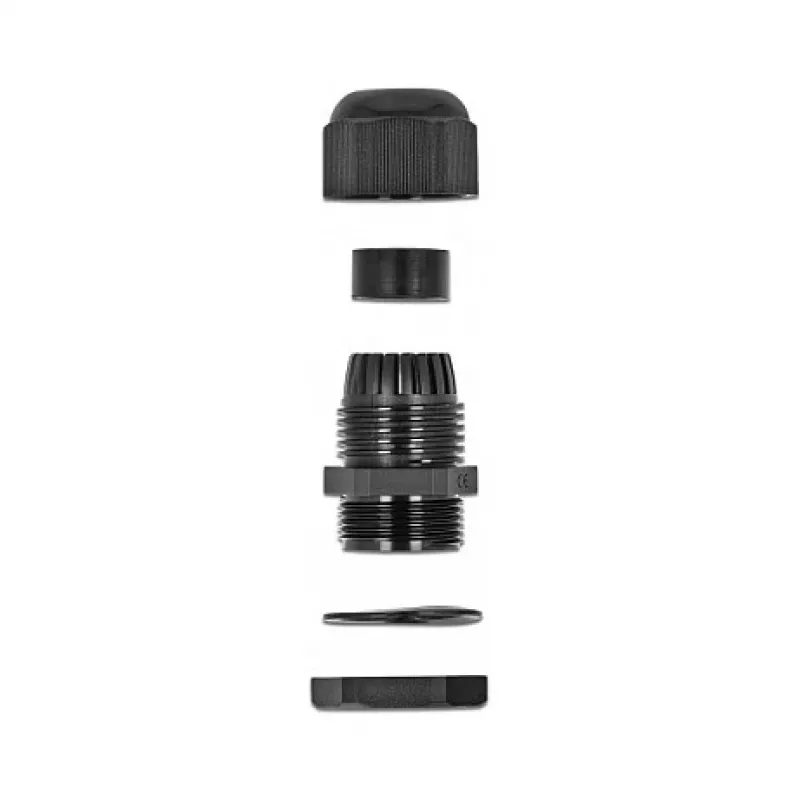 Pressacavo DeLOCK 60226 nero plastica 10 pz.