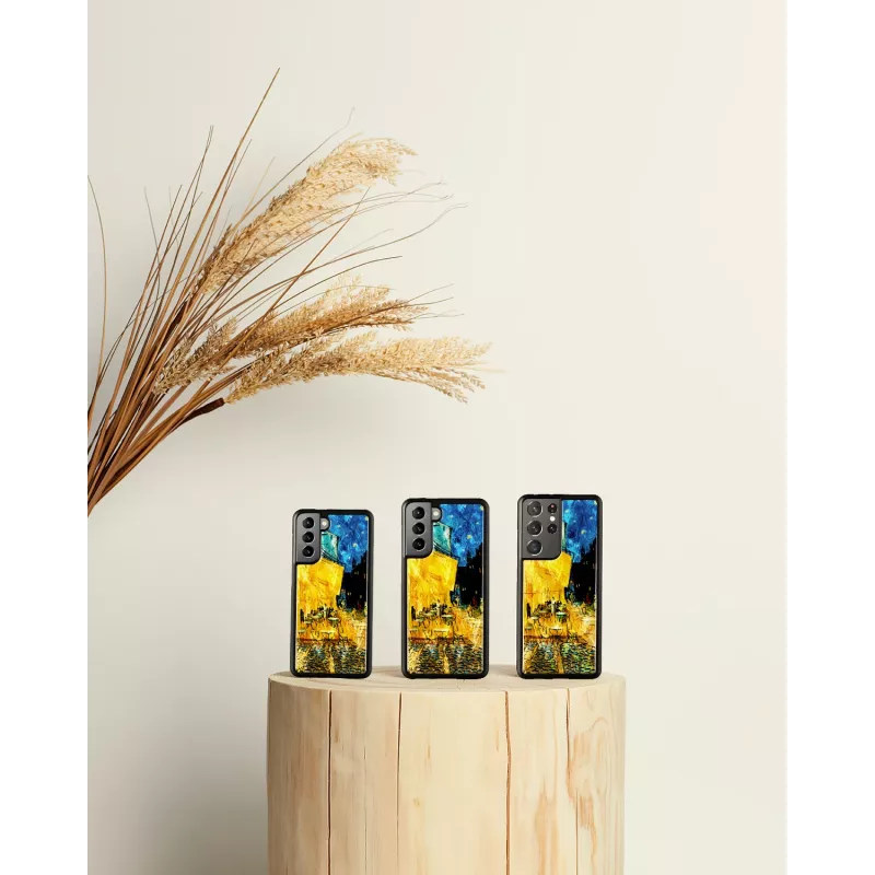 Custodia protettiva iKins per Samsung Galaxy S21+ — nero