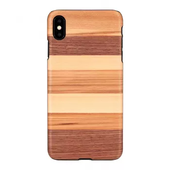 Custodia per smartphone man and wood per iPhone XS Max — nero