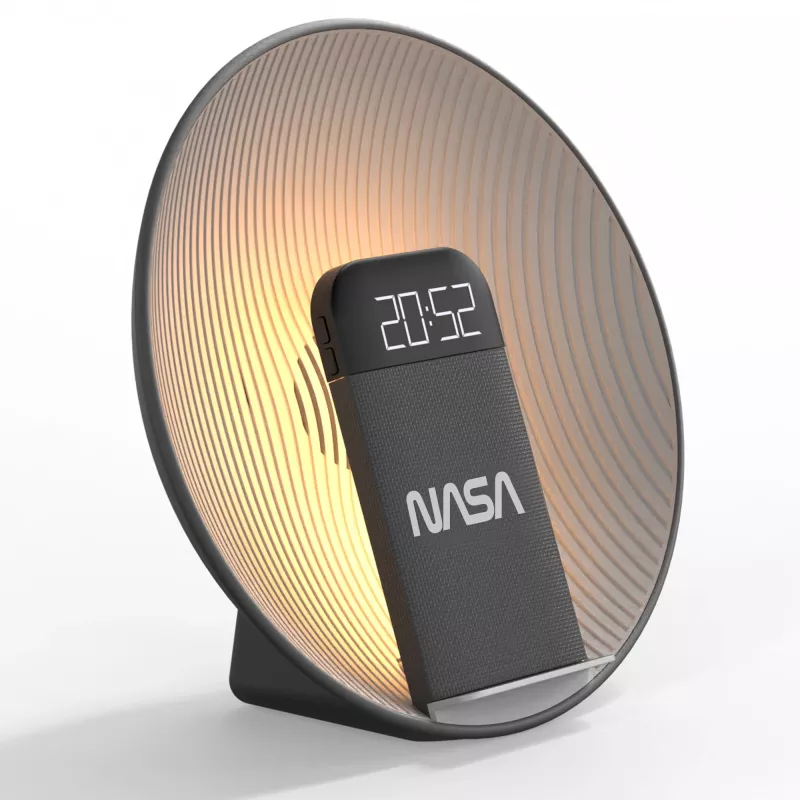 NASA SPC600 altoparlante Bluetooth/sveglia/caricabatterie wireless