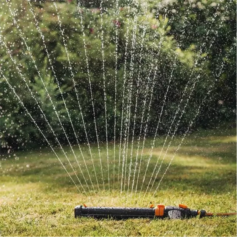 Irrigatore Fiskars 1027028 irrigatore oscillante nero, arancione