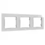 Shelly Wall Frame 3 (WF3) cornice tripla, bianco