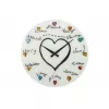 NeXtime orologio 8030 Loving You, Ø43 cm, da parete, bianco/multicolore