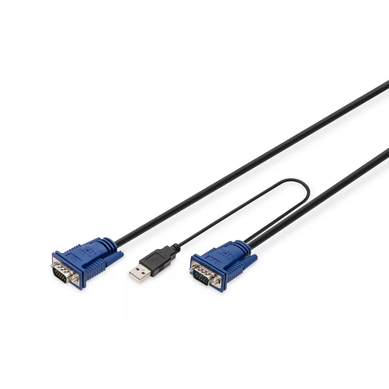 Cavo KVM USB Digitus DS-19232 3m PS/2
