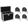 Set LED EUROLITE 4x SLS-603 con valigia EC-SL4M, modello 20000306