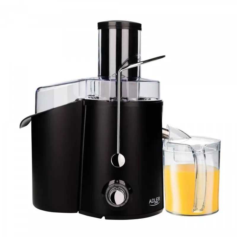 Estrattore centrifugo Adler AD 4127 — 1000 W, nero, contenitore per succo, 3,9 kg