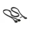 Cavo adattatore SEASONIC NESE-165 12VHPWR PCIe 5.0 nero per connettore di alimentazione GPU