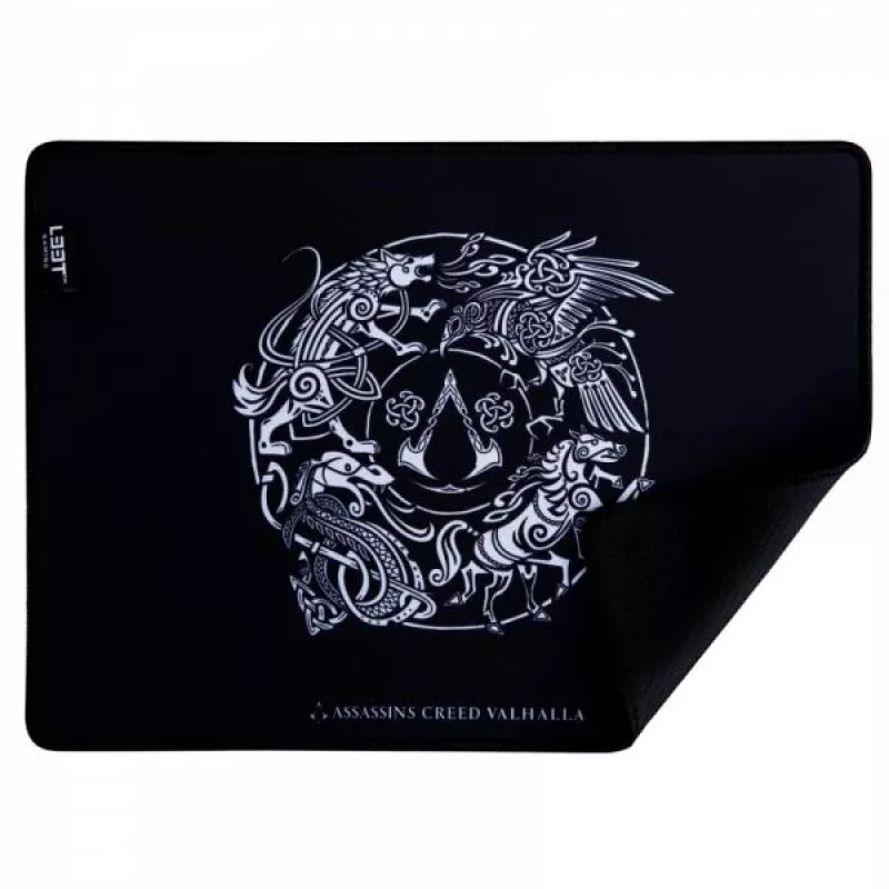 L33T Gaming 1830142 Assassins Creed tappetino mouse Small, 270x215x3 mm, nero
