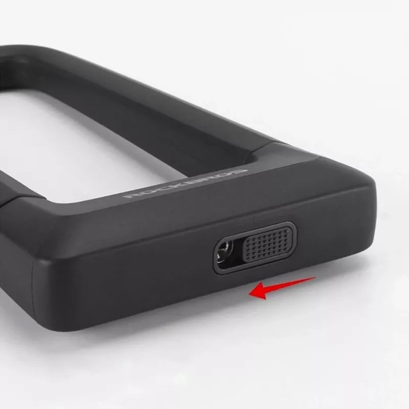 Rockbros RKS626-BKU-lock Lucchetto per bici, nero