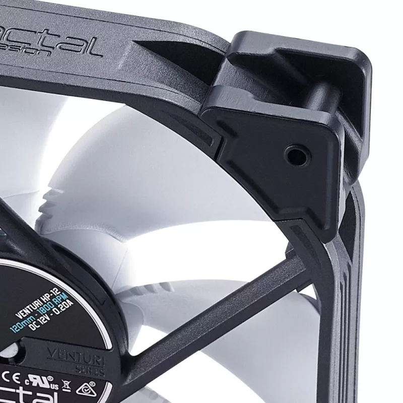 Fractal Design Venturi HP-12 PWM Ventola per case 120mm – Nero