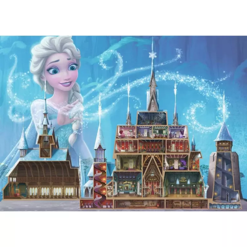 Puzzle Disney Castle Collection: Elsa (1000 pezzi)