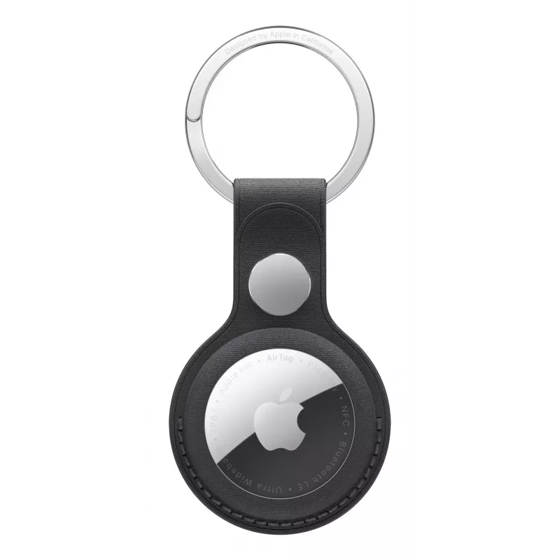 Portachiavi Apple AirTag FineWoven nero