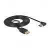 Cavo USB DeLOCK 2 m USB 2.0-A a USB 2.0-A nero