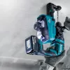 Martello combinato a batteria DHR182ZU, 18Volt, martello perforatore blu/nero, Bluetooth, senza batteria e caricabatterie
