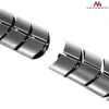 Organizer a griglia per cavi da scrivania MC-768 S argento