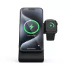 Caricabatterie da interno Crong CRG-MSPS-BLK smartwatch nero Lightning USB wireless