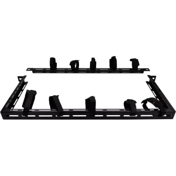 Accessorio rack Lanview RAO220BL nero 0,5HE 19 pollici