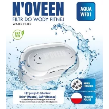 NOVEEN AQUA WF01 filtro a membrana di ricambio compatibile con BRITA MAXTRA e DAFI UMINAX