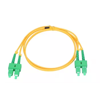 Patchcord Extralink SC/APC–SC/APC monomodale duplex G.657.A1 3 mm 5 m