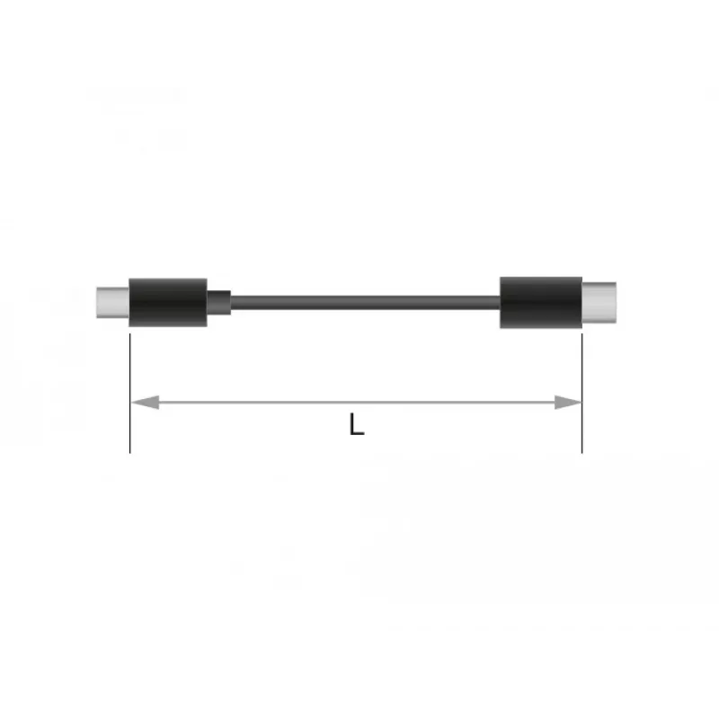 DeLOCK - Cavo video - Single Link - HDMI / DVI - DVI-D (M) a HDMI (M) - 2 m - Tripla schermatura - nero - Viti zigrinate