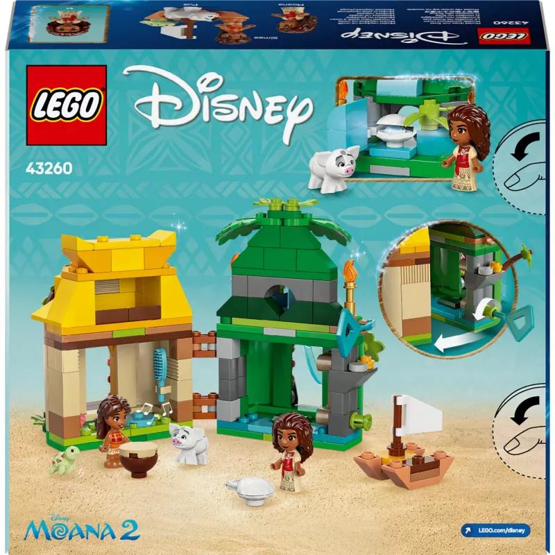 LEGO DISNEY 43260 Il divertimento sull'isola di Moana