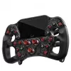Volante Asetek Invicta LCD 4,3 pollici USB-C Red on Black Edition