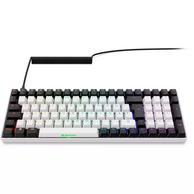 Tastiera gaming Sharkoon SGK50 S2 meccanica QWERTZ wireless