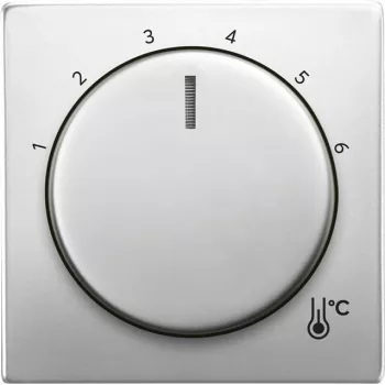 Busch-Jaeger 1794 R-866 Placca di copertura per supporto e connettore sensore acciaio inox (2CKA001710A4203)