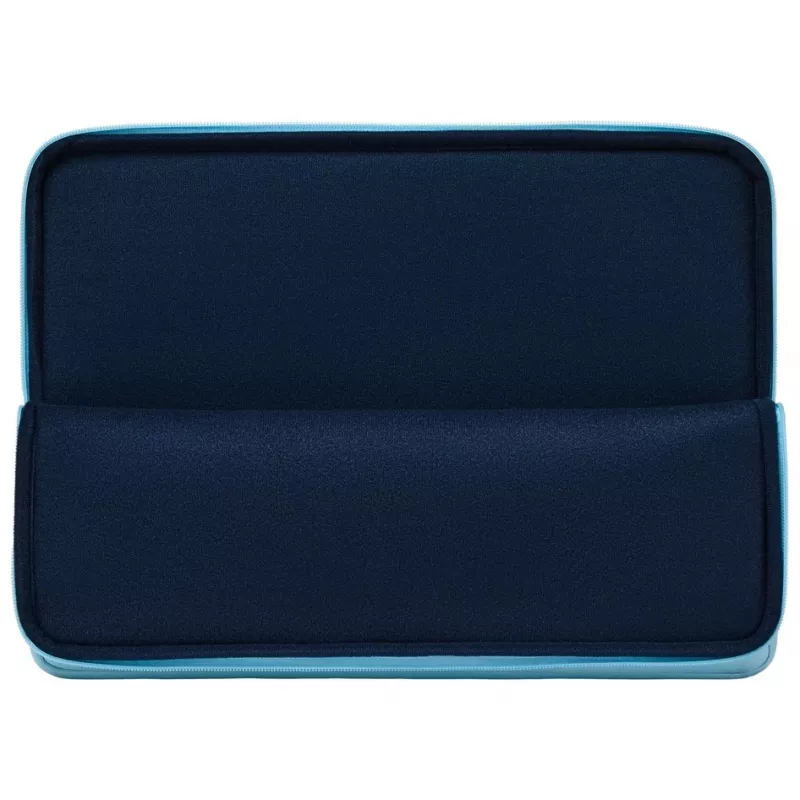 Custodia per laptop Rivacase Riva Szuzuka 15,6 pollici blu pastello, custodia protettiva imbottita