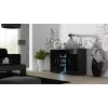 Credenza Cama SOHO S7 120 cm Nero Lucido