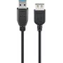 Goobay Cavo di prolunga USB USB 3.0 m nero - connettore maschio USB 3.0 Type-A > USB-3 (74149)