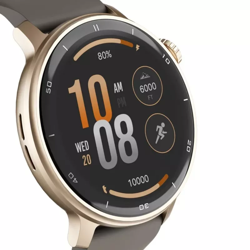 Smartwatch Stelio STSWA101GD Activ GPS 46 mm oro — smartwatch GPS da 46 mm, cassa dorata