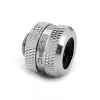 Connettore XSPC G1/4 per hardtube 14mm, cromato - 8 pezzi